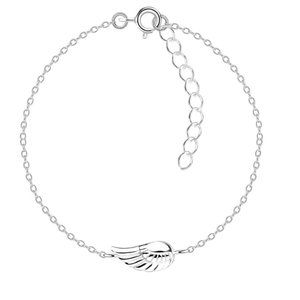 Sterling Silver Wing Bracelet